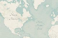 Modern Antique Map